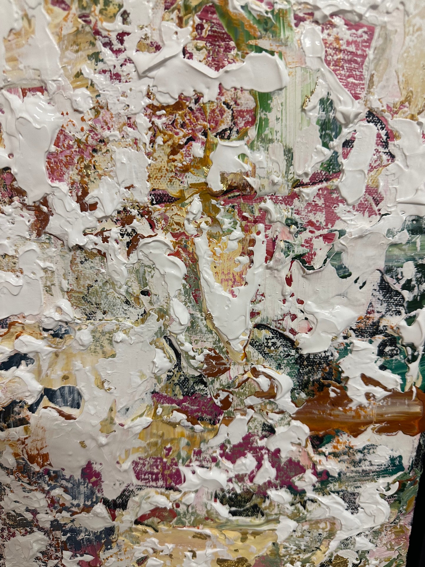 SOLD - Looking Through Salt Lake 155x32cm