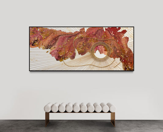 SOLD - Salt Lake Radiance 100x230cm