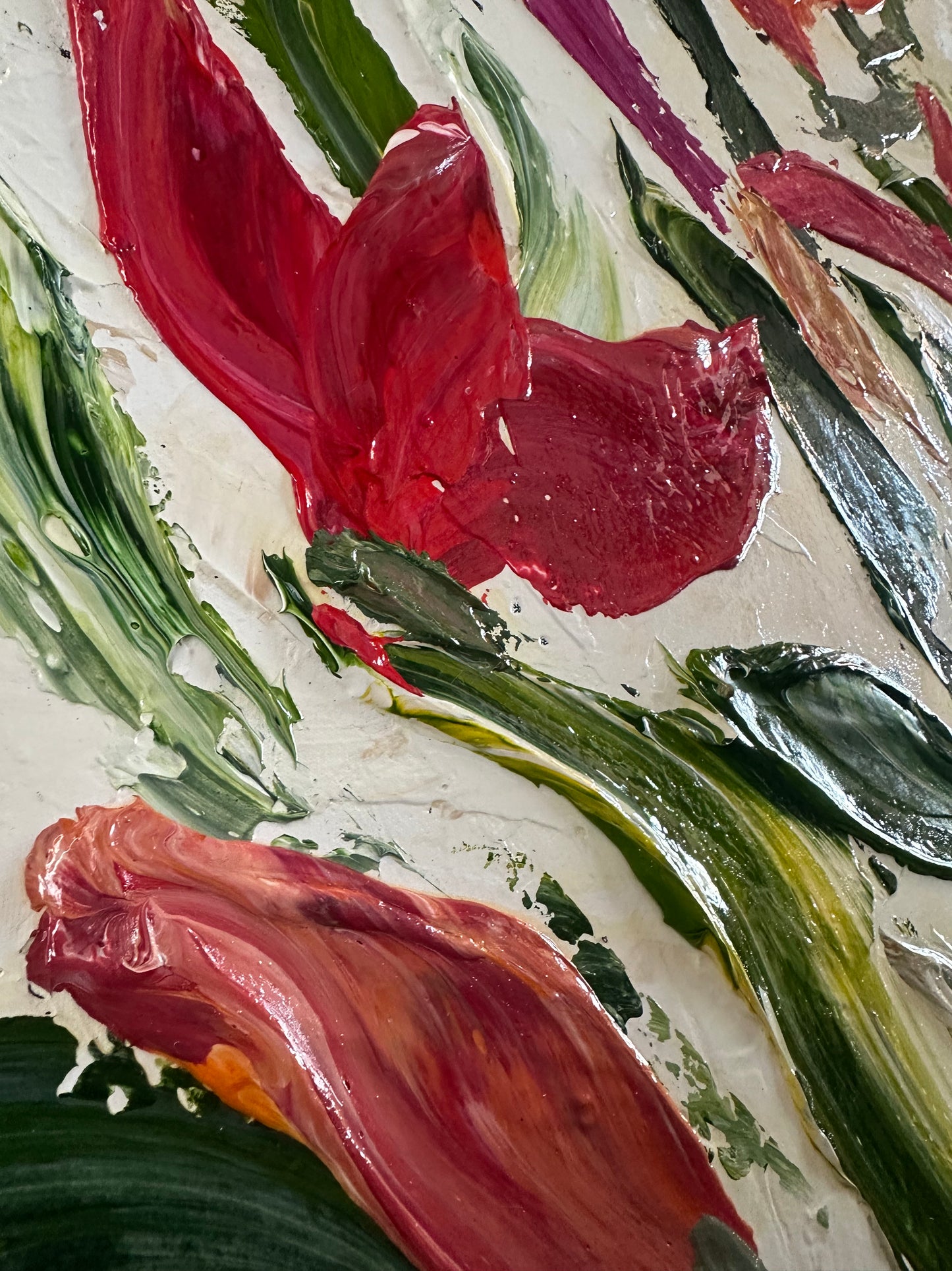 SOLD -My Garden Paradise 180x150cm