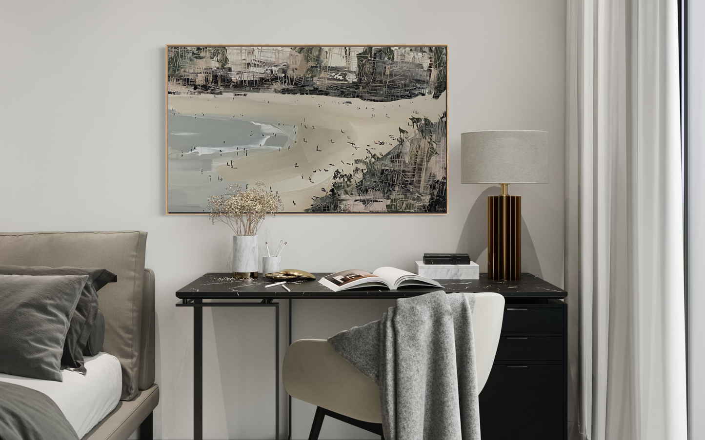 Long weekend 74x124cm