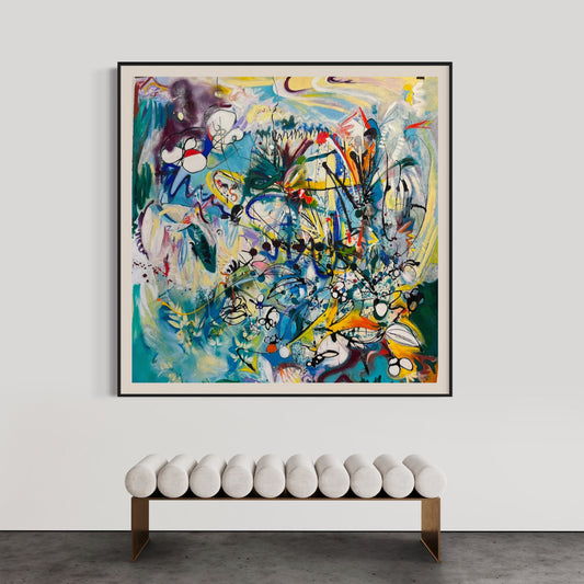 Landscape Dances 170x170cm