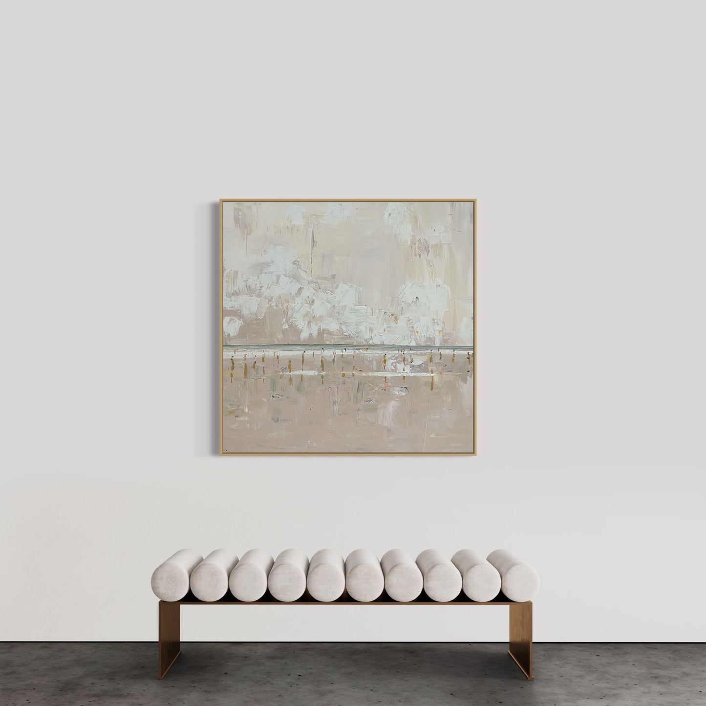 Lazy days 115x115cm