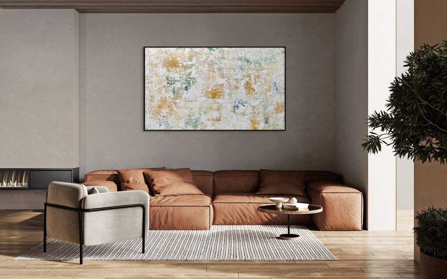 SOLD- Looking Through Otways In Autumn 120x200cm