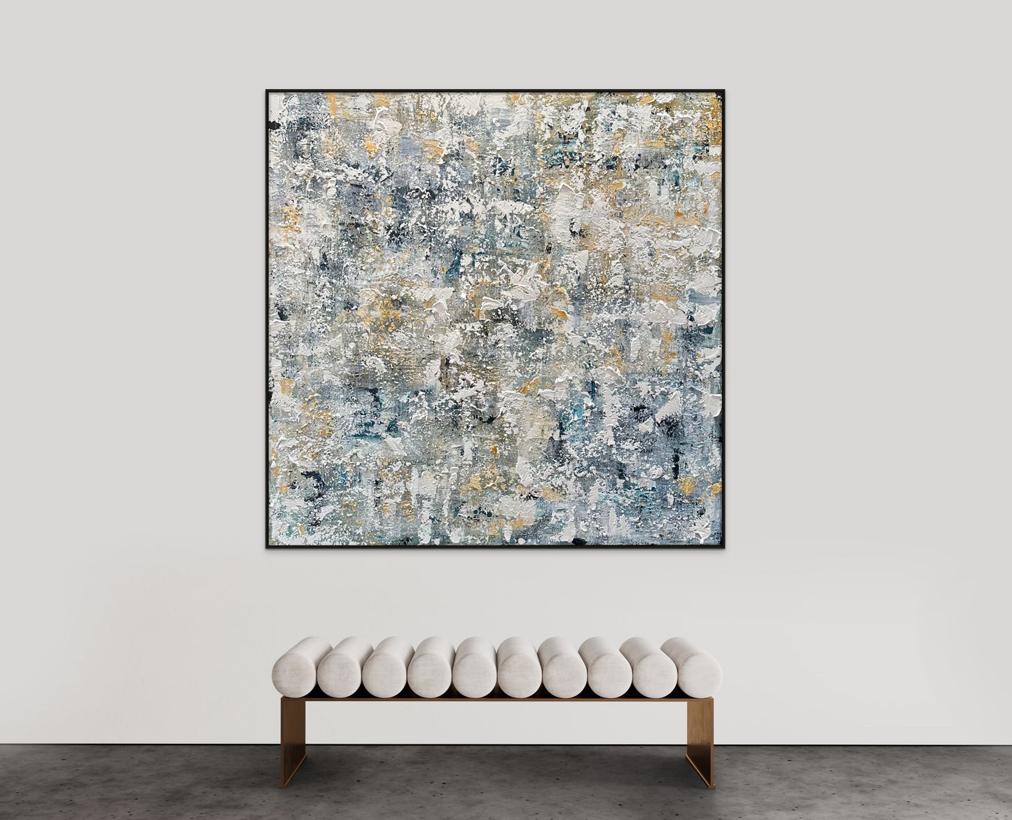 SOLD - Looking Through The Alps 180x180cm