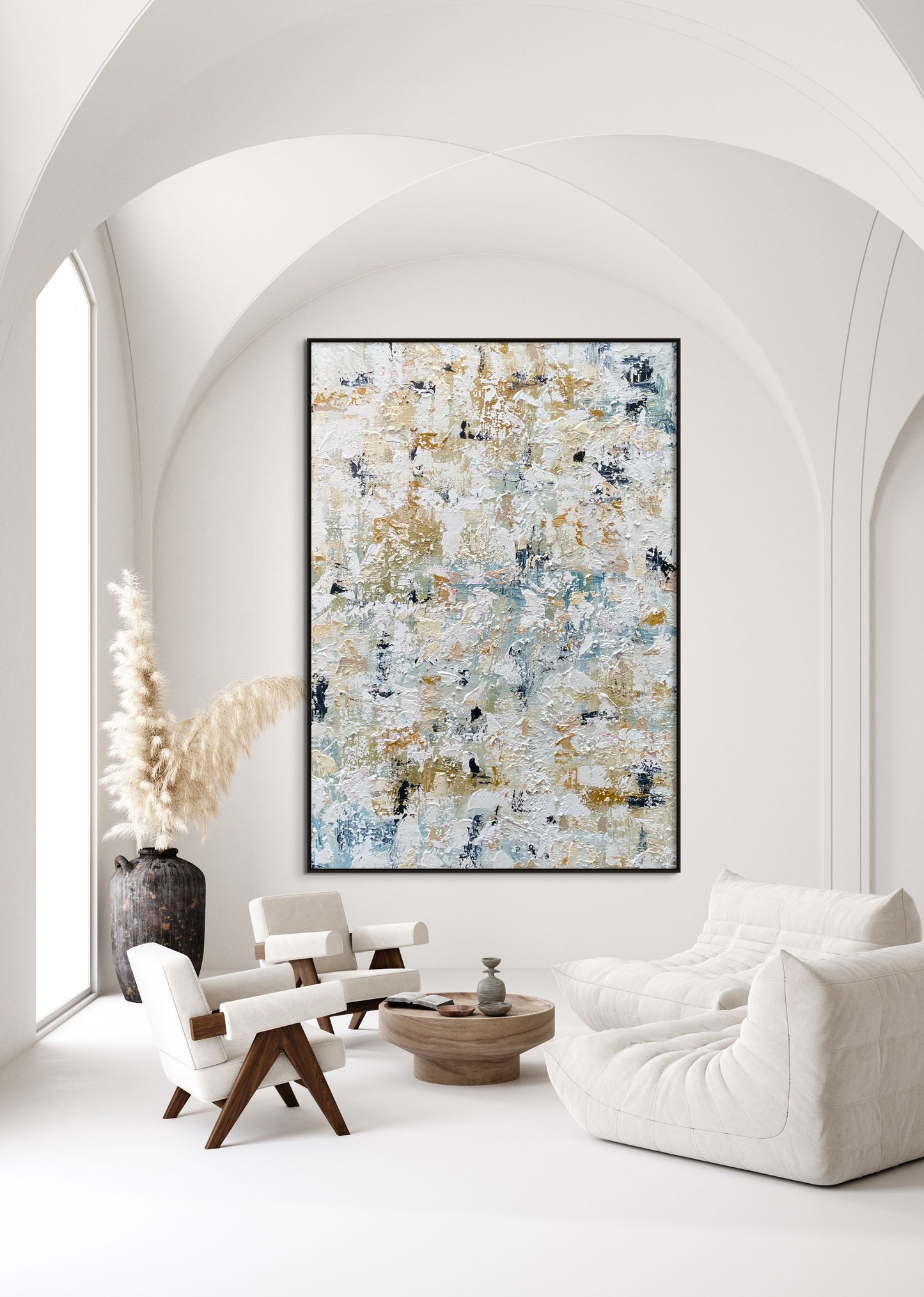 SOLD - Looking Through Lake View 200x136cm