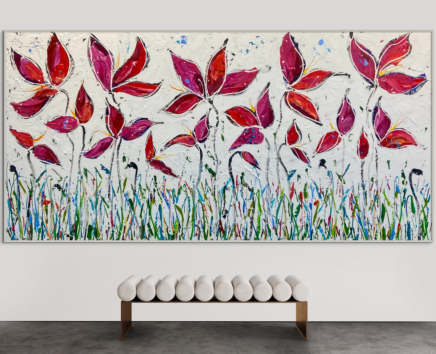 My Colourful Spring Garden 150x300cm