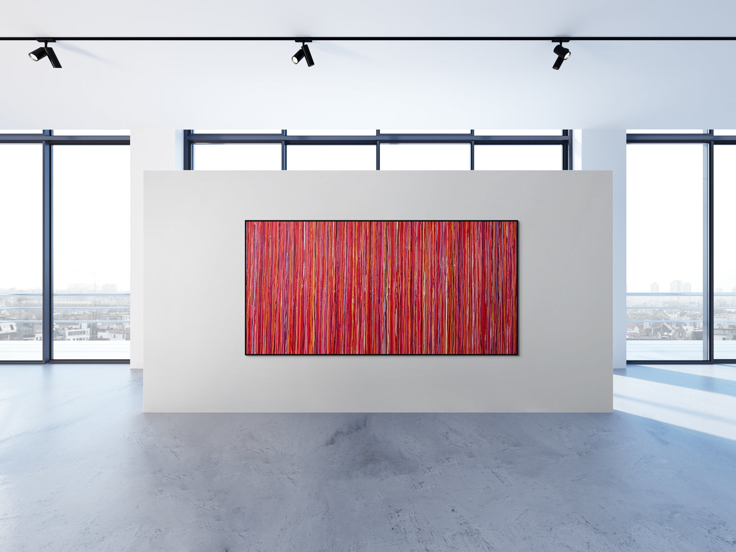 SOLD-Red Candy 150x300cm