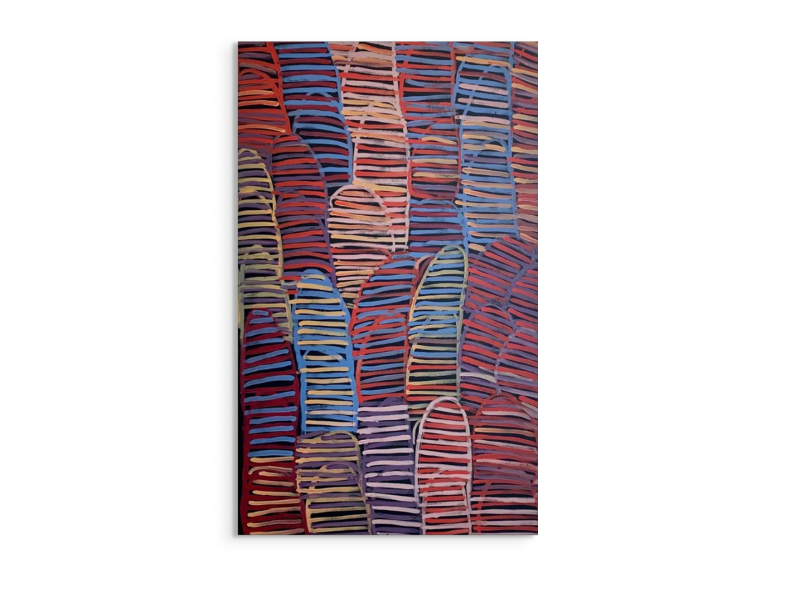 MINNIE PWERLE - Body Paint, Womens Ceremony 145x89cm
