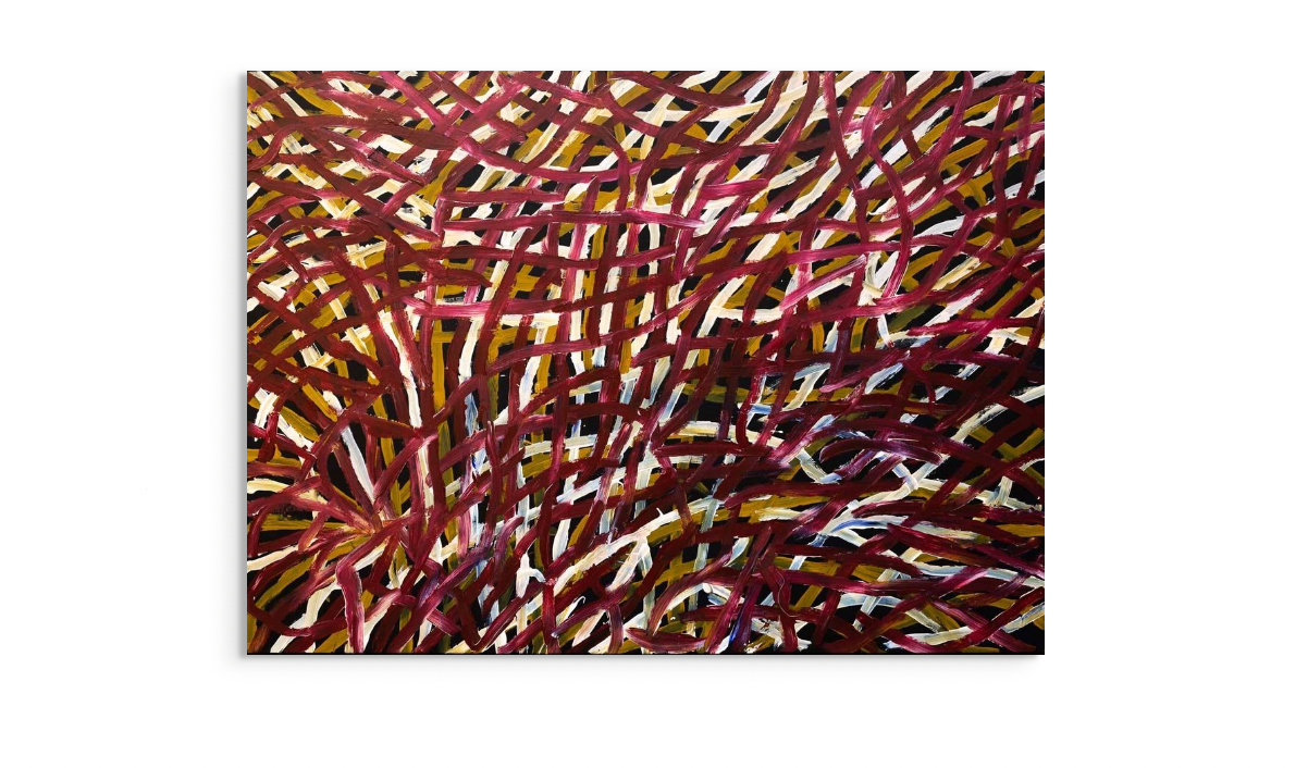 MOLLY PWERLE - Awelye Atnwengerrp 111x151cm