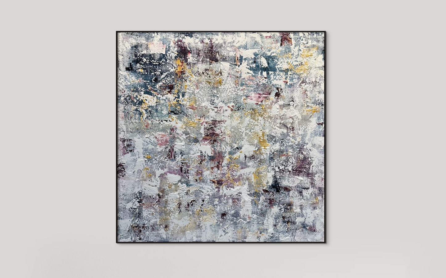 SOLD - Looking Through Mountain Views 180x180cm