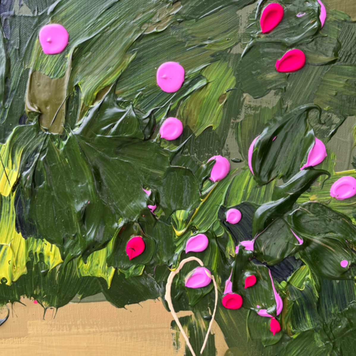 Grandpa's Garden 122x122cm