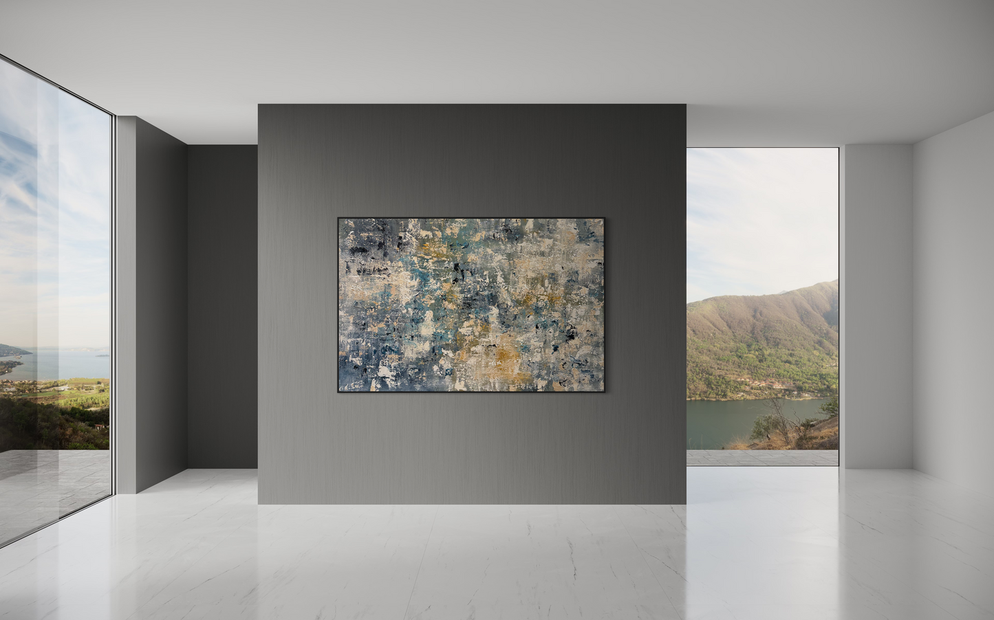 SOLD - Looking Through Winter Days 150x230cm