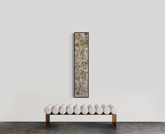 SOLD - Looking Through Salt Lake 155x32cm