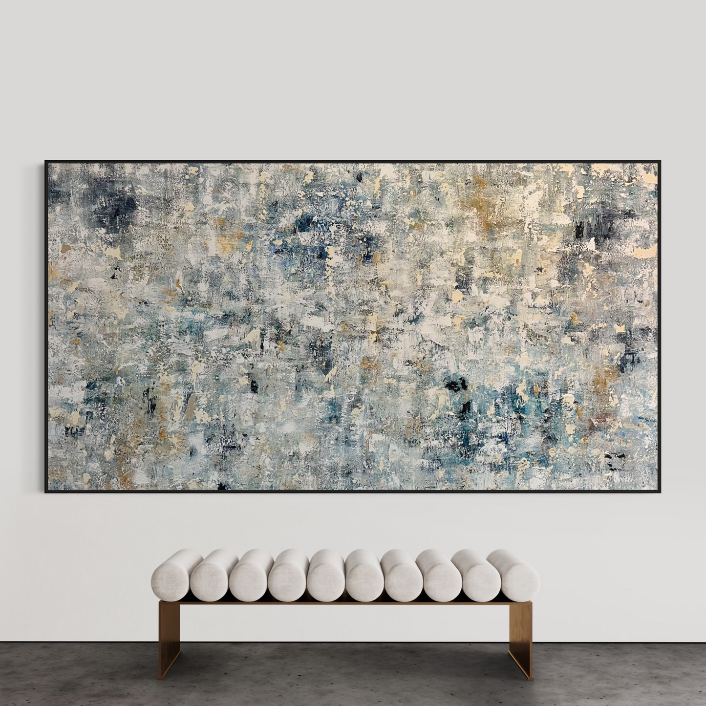SOLD- Looking Through Ocean Breeze 150x280cm