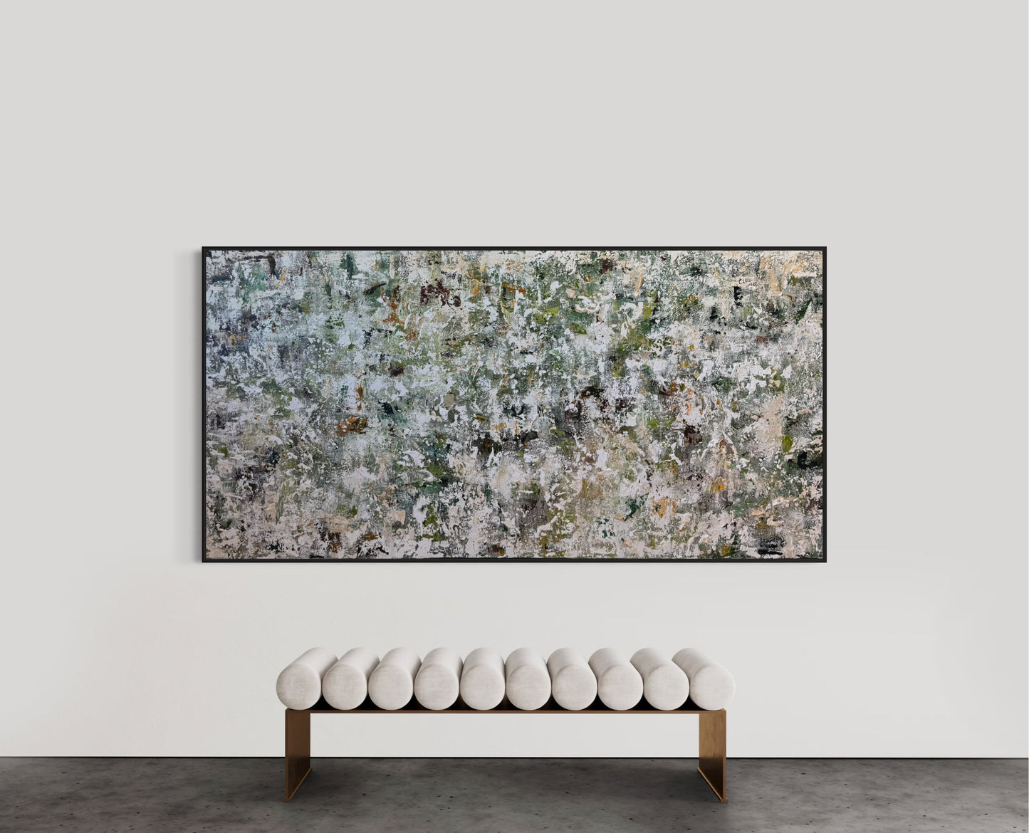 SOLD- Looking Through The Rainforest 120x240cm
