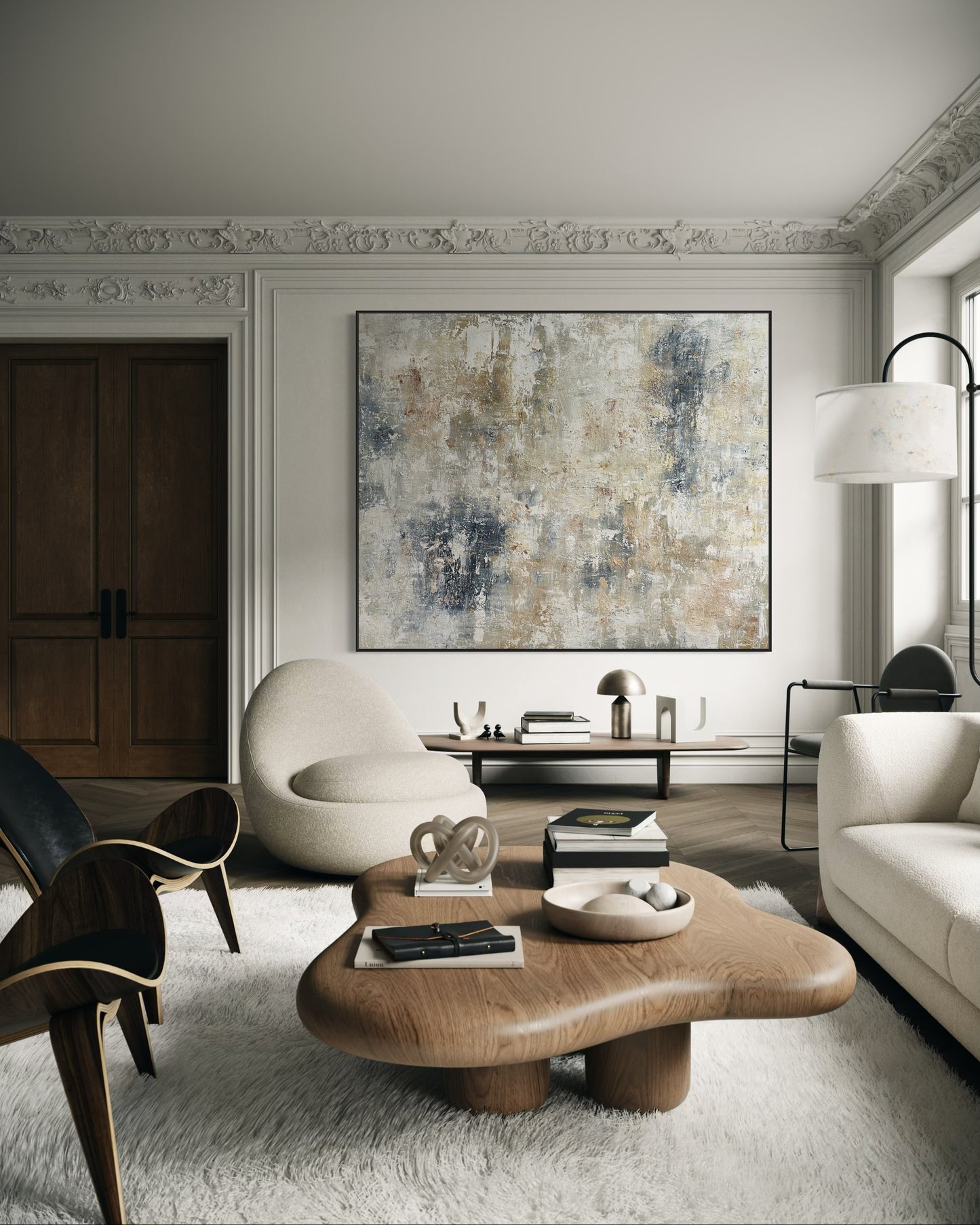 SOLD- Looking Through The Fog 180x240cm