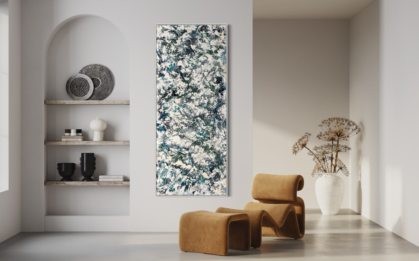 Looking Through Aerial View 90x220cm