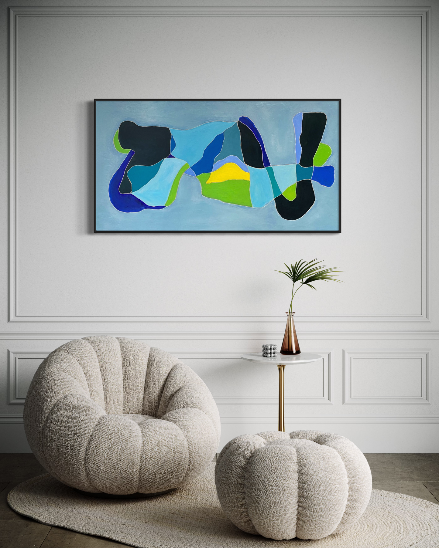 Blue Daze 80x150cm