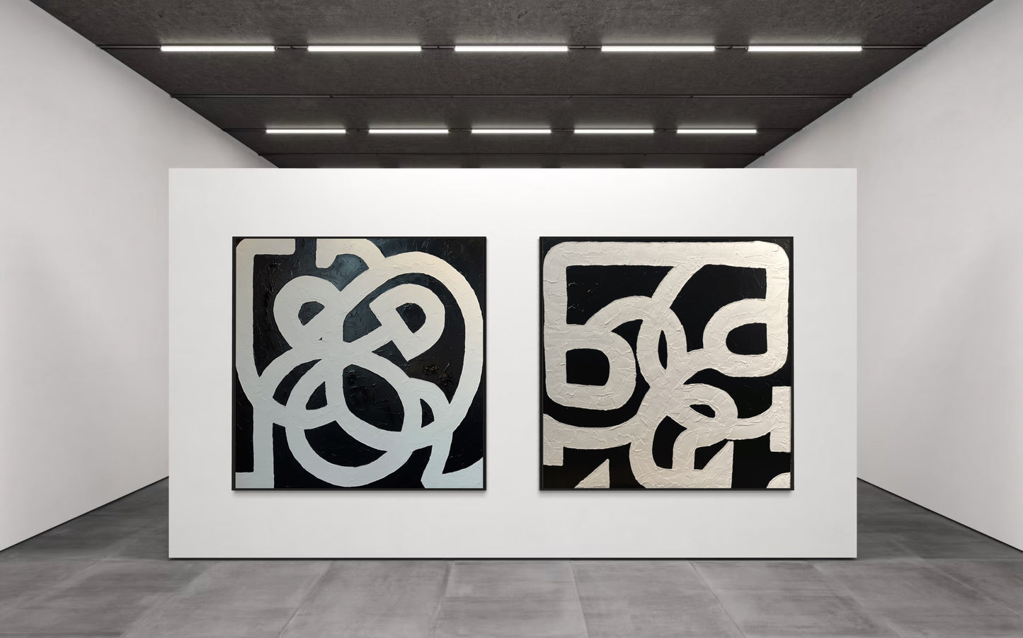 SOLD - Entwined 180x180cm