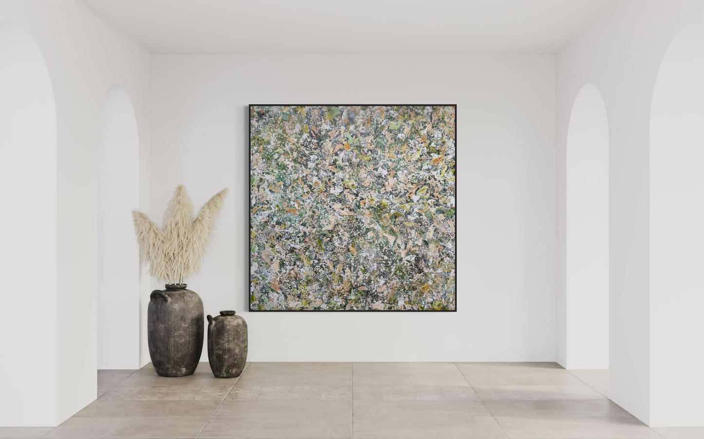 Looking Through Otways Morning 180x180cm