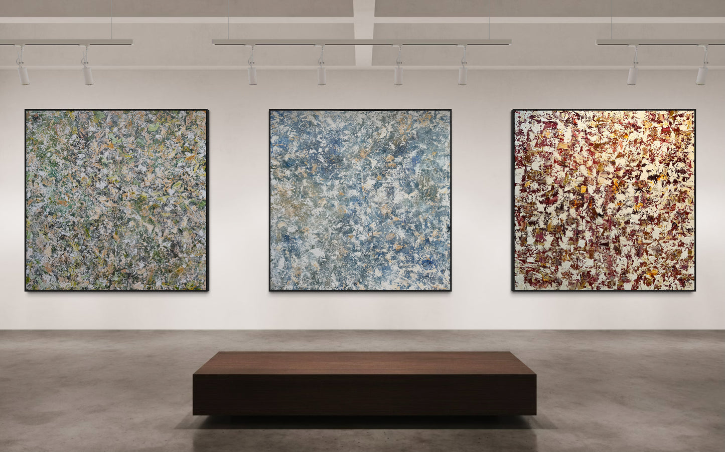 Looking Through Sunrise 180x180cm