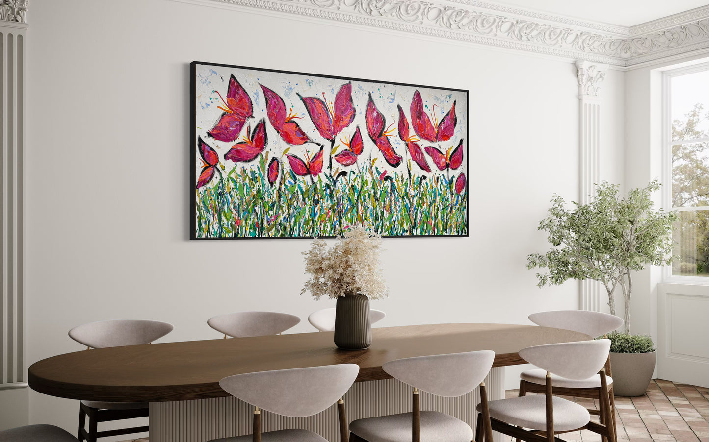My Colourful Garden 105x205cm