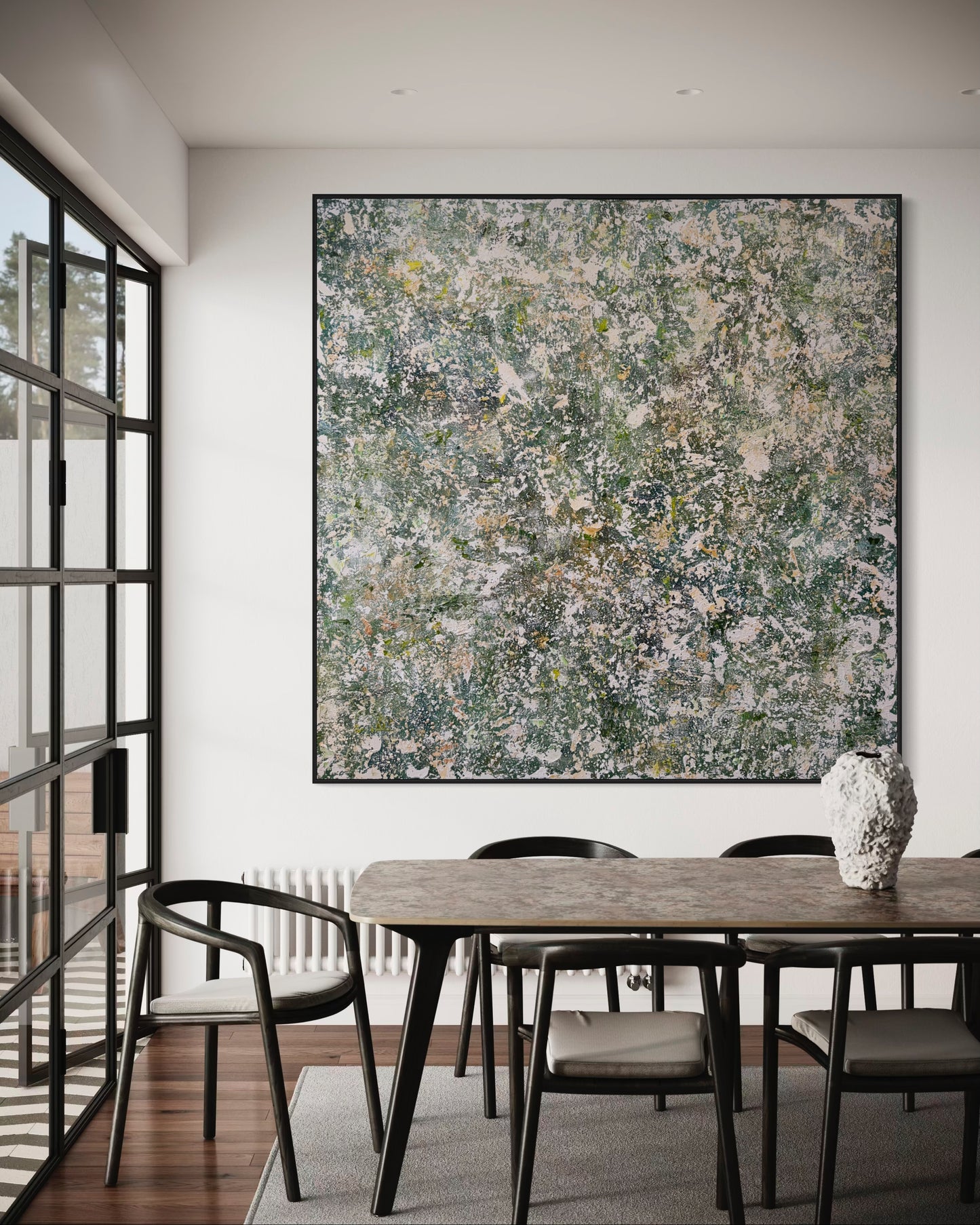 Looking Through Nature 200x200cm