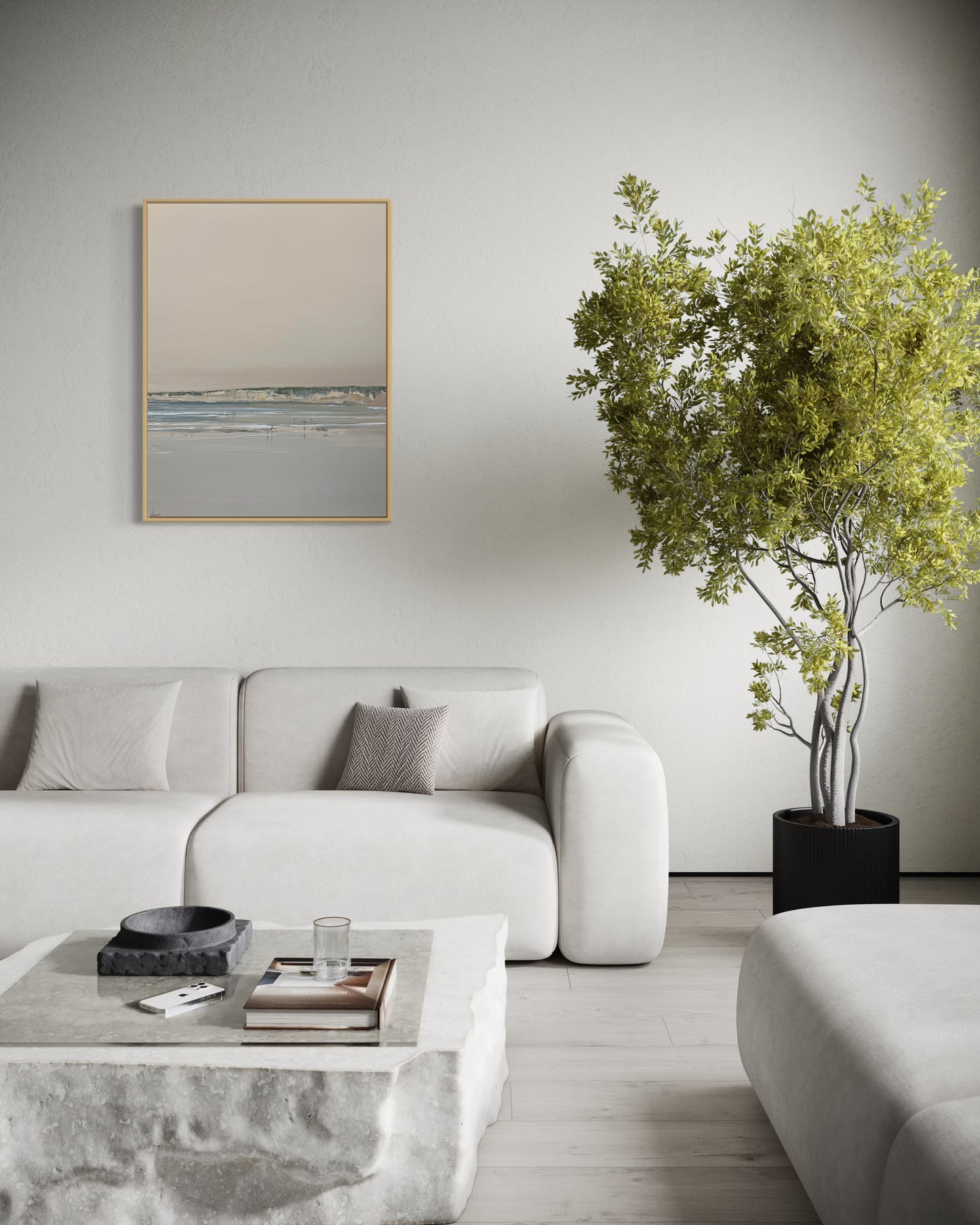 SOLD- Slow start down at Juc 105x80cm