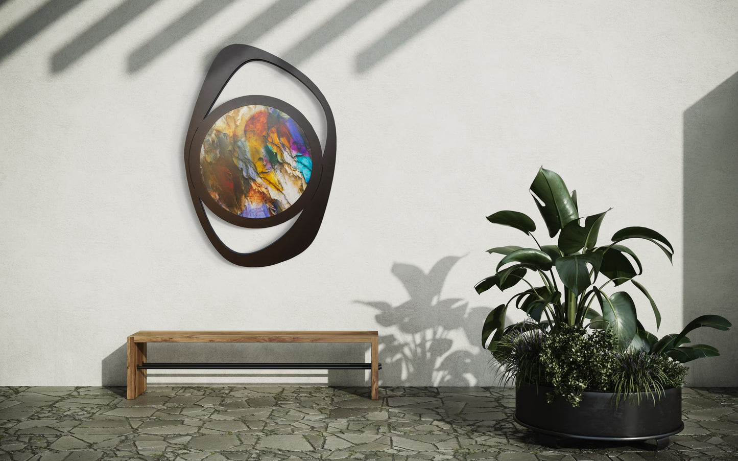 Hidden in plain sight 173x118cm