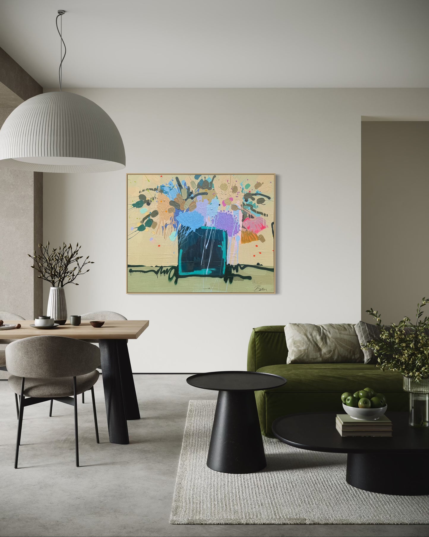 By the River 122x152cm