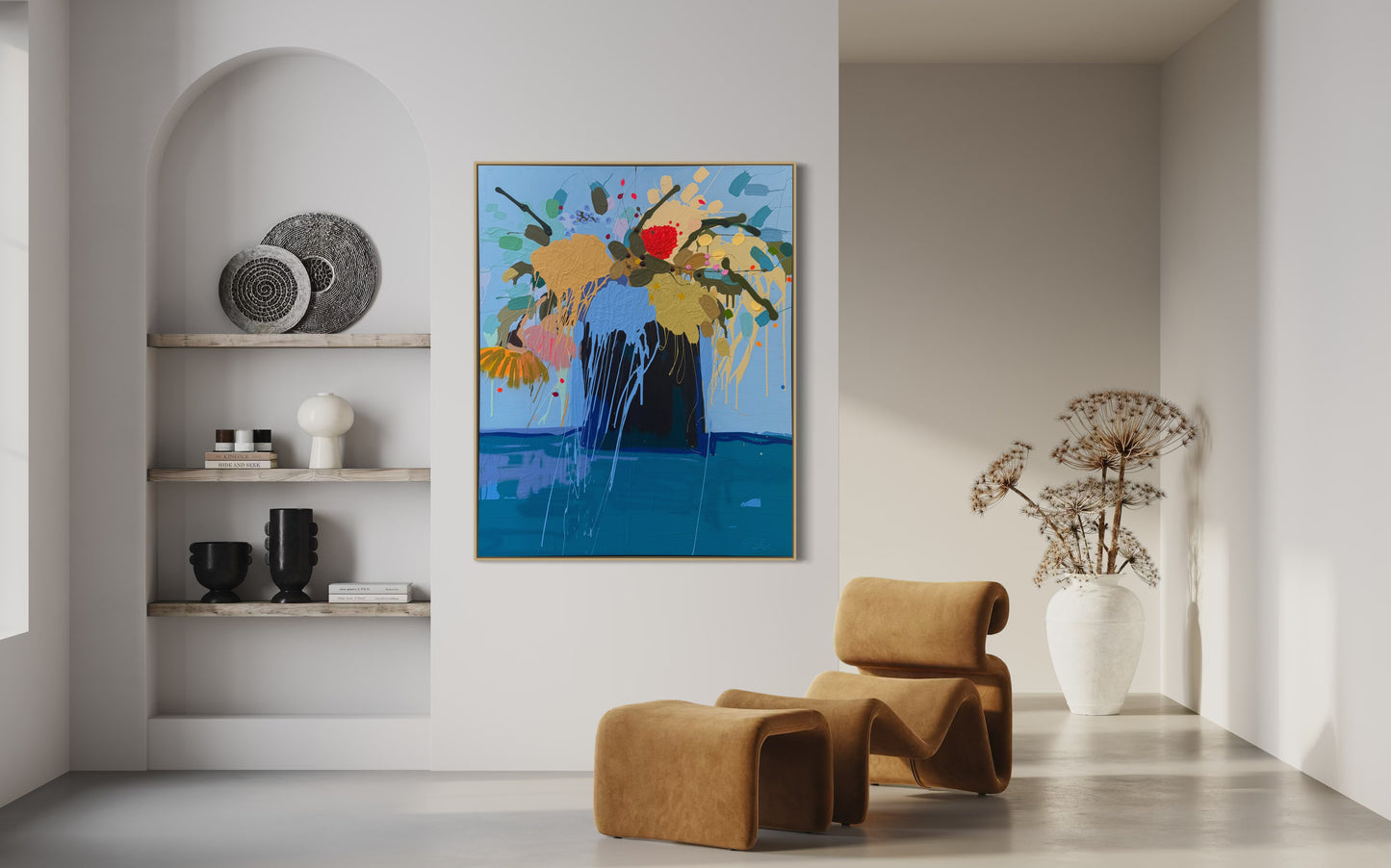 Mr Flowers 152x122cm