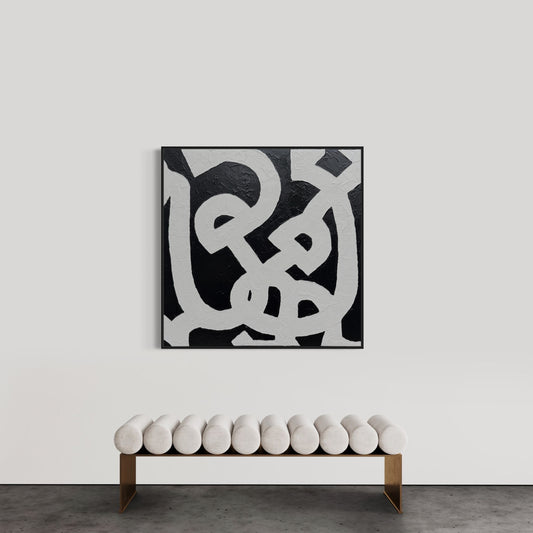 SOLD - Entwined Dreams 120x120cm