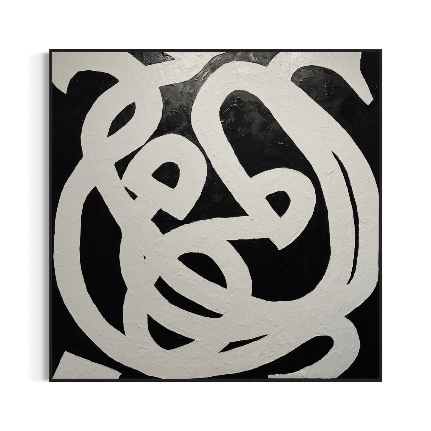 Entwined Echoes 180x180cm