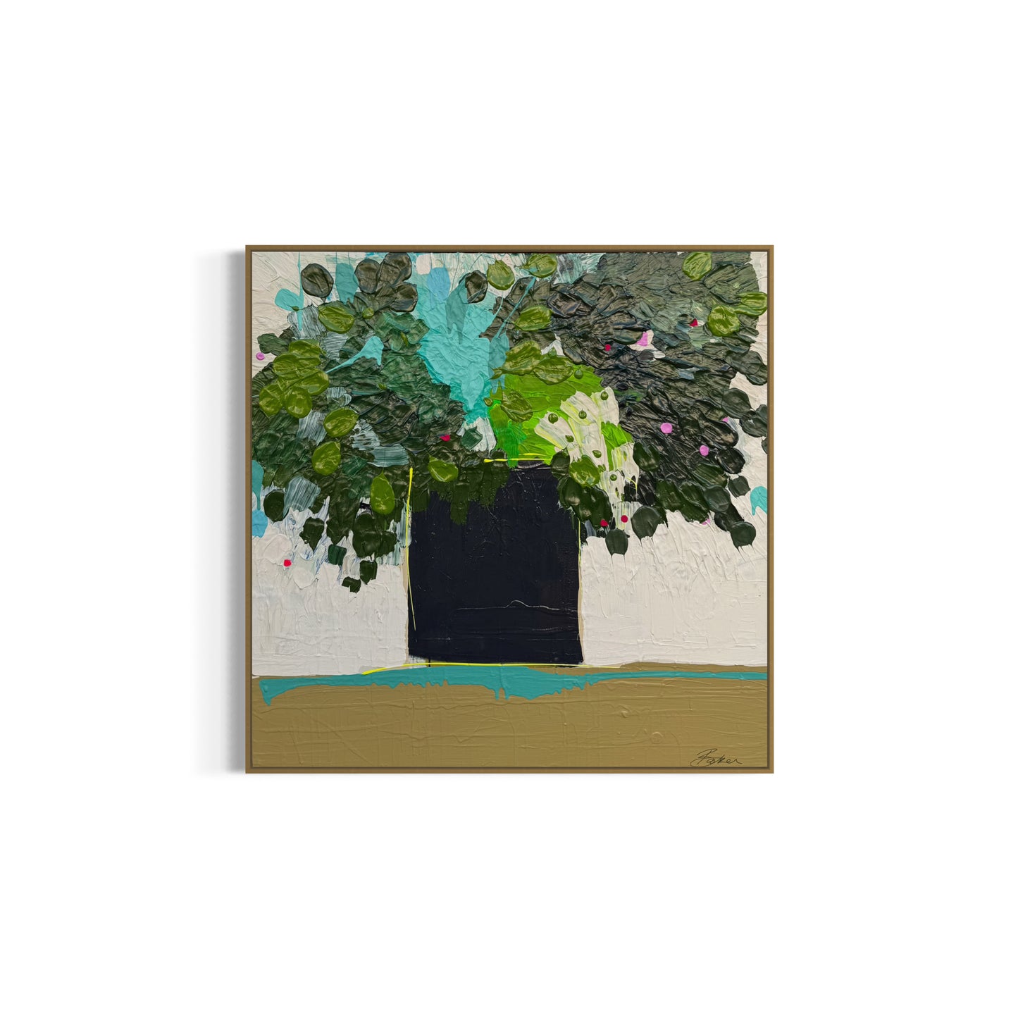 Flowers after Rain 122x122cm