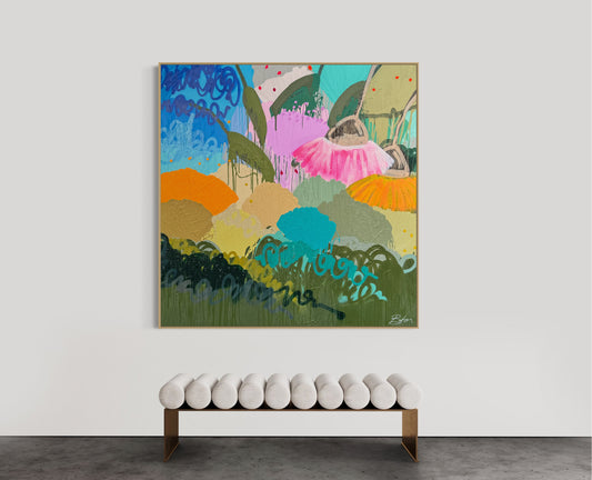 Growing Gratitude 173x173cm