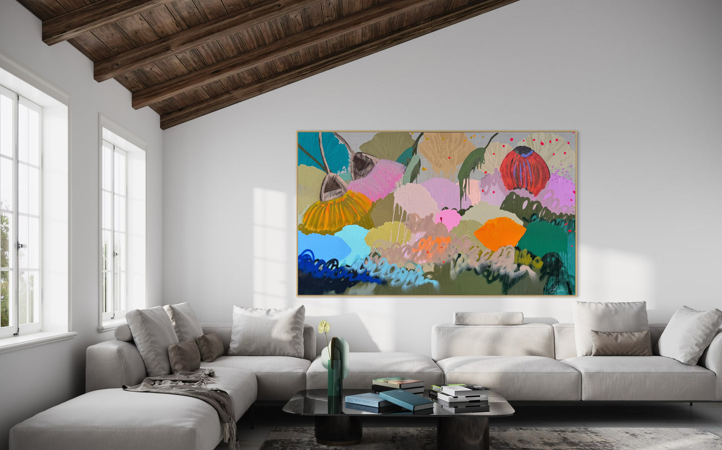 Some Days I want to Sail Away 143x243cm