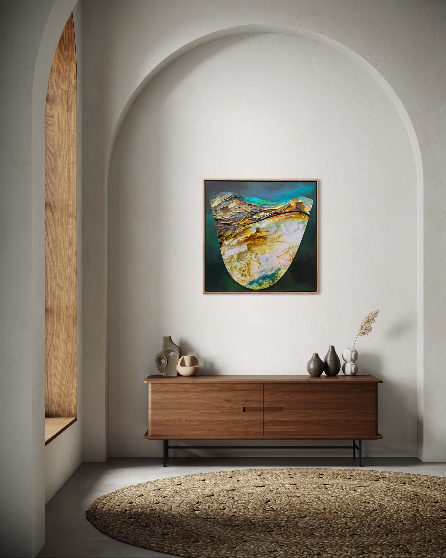 Morning Serenity 73x73cm