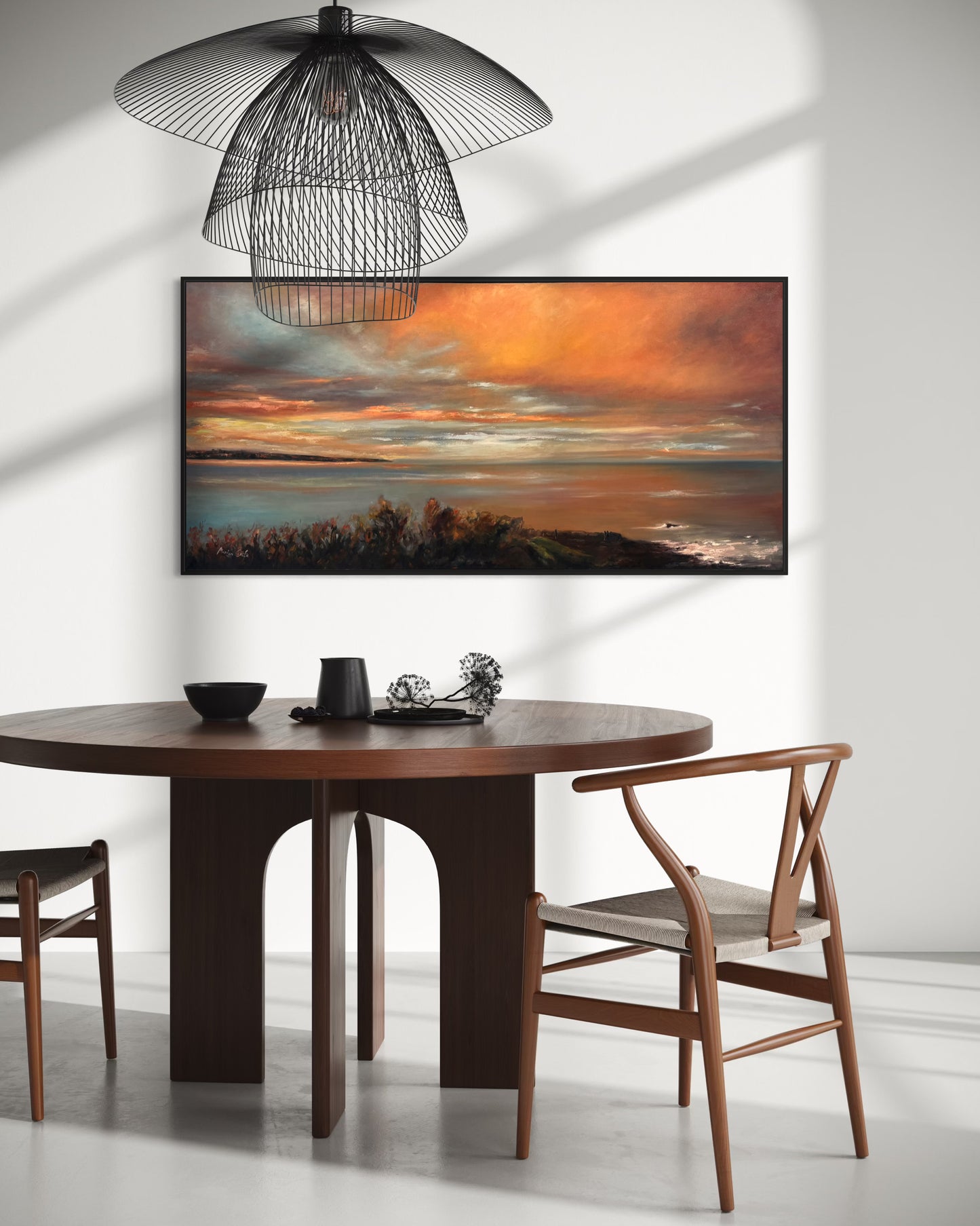 Phillip Island at Dusk 81x168cm