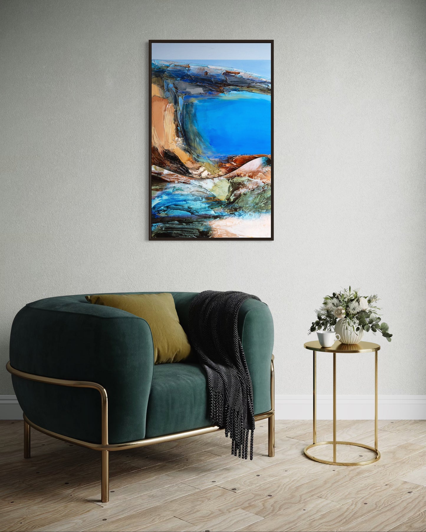Diving In 103x63cm