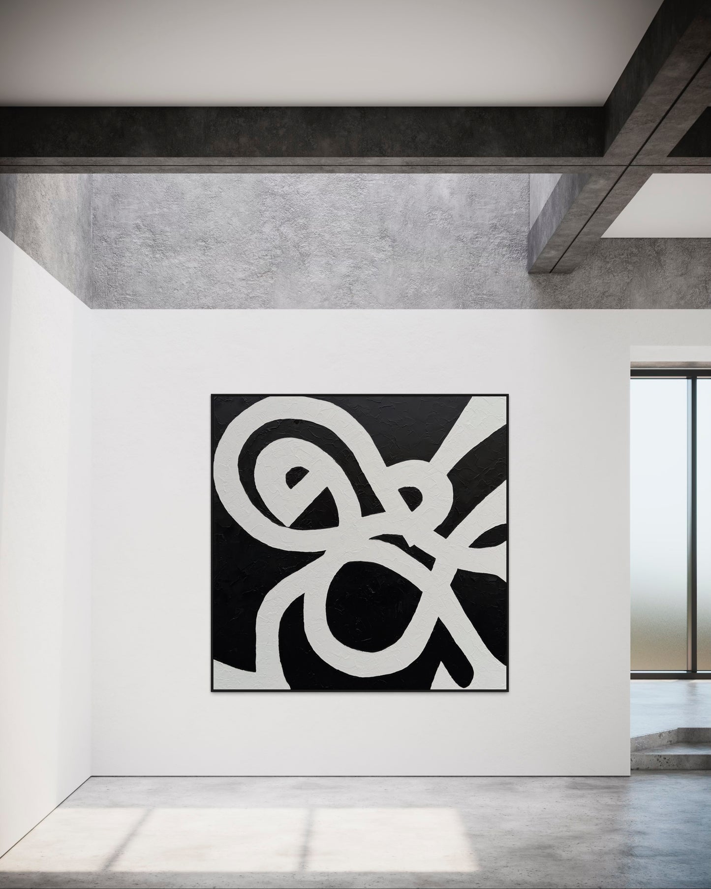 Entwined in Time 180x180cm