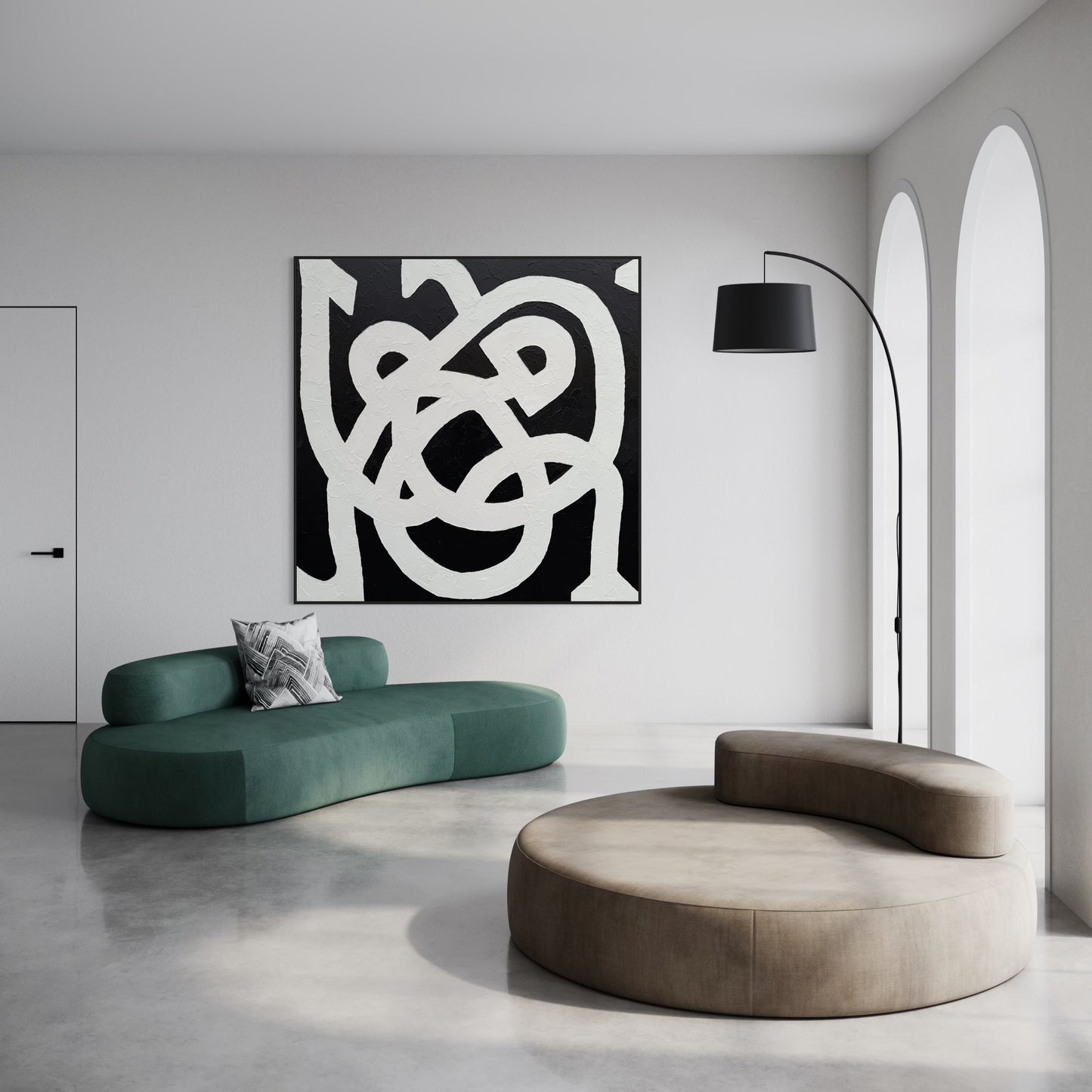 Entwined Eternally 180x180cm