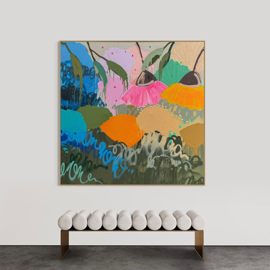 Wild at Heart 173x173cm