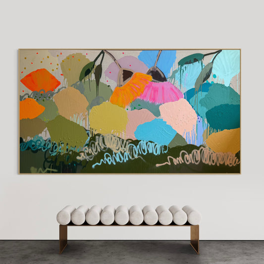 On the Land 153x273cm