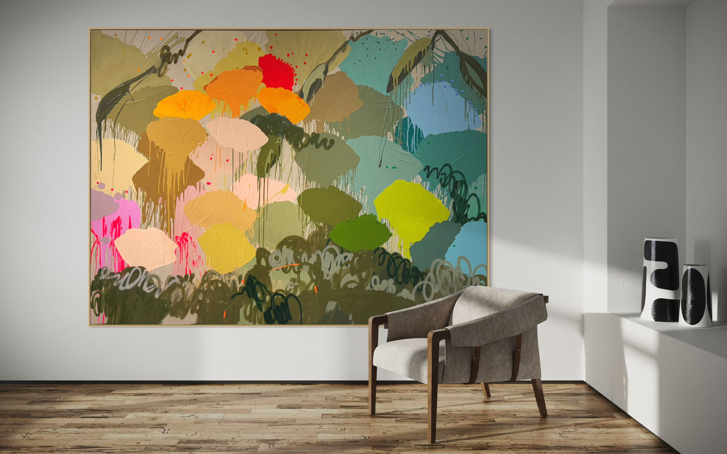 Flower Bounce 203x273cm