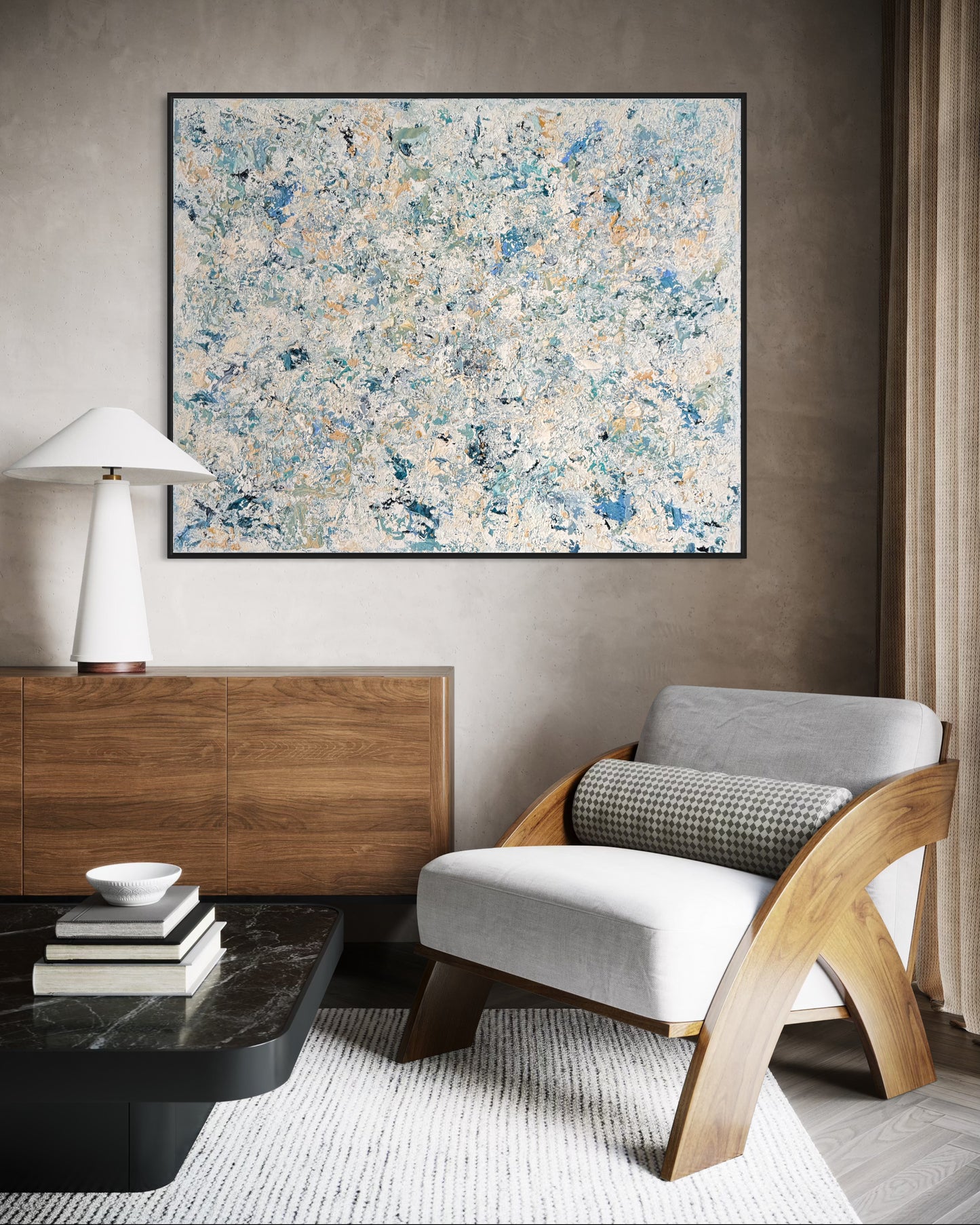 Looking Through Sea Plunge 150x120cm