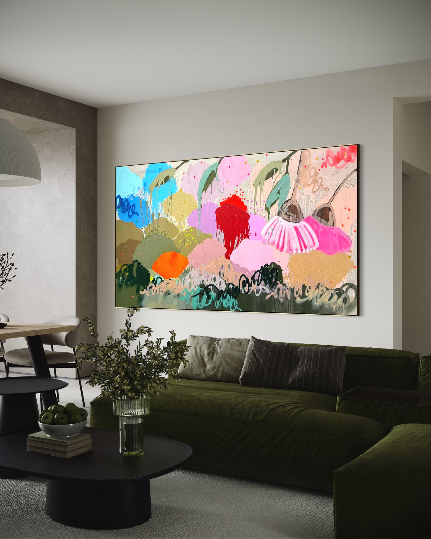 Wild and Free 153x273cm