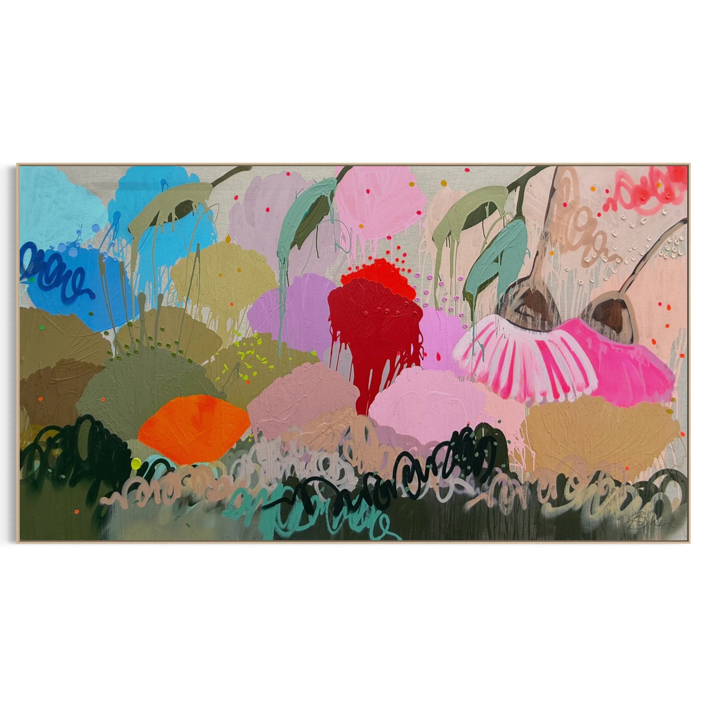 Wild and Free 153x273cm