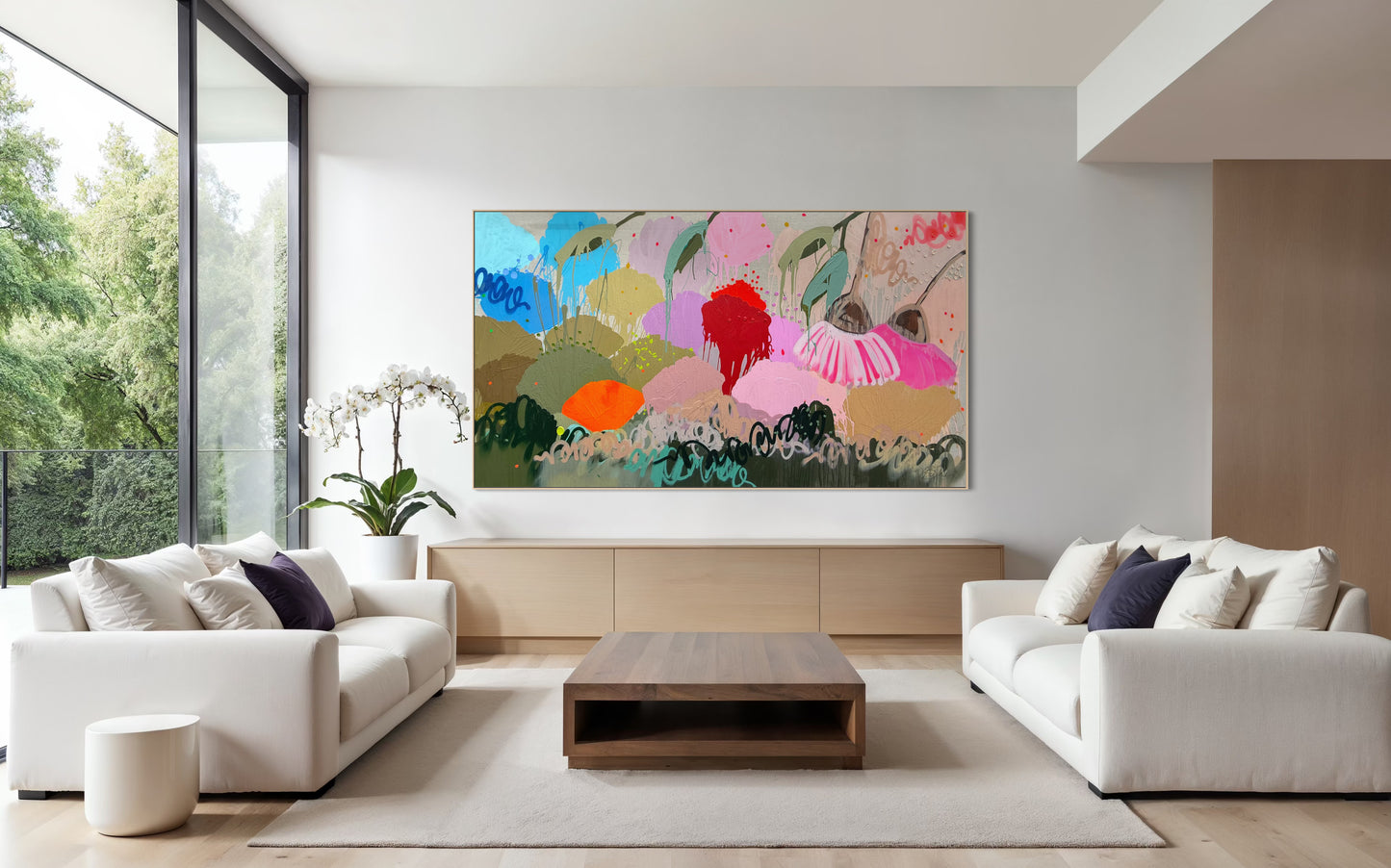 Wild and Free 153x273cm
