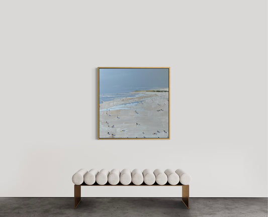 First Hot Day 104x104cm