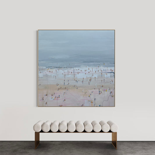 I'll meet you down there 164x164cm